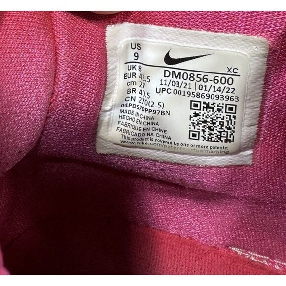 Nike Kyrie Infinity Siren Red Pink DM0856-600 Men’s Size 9 Basketball Sneaker - Picture 8 of 9